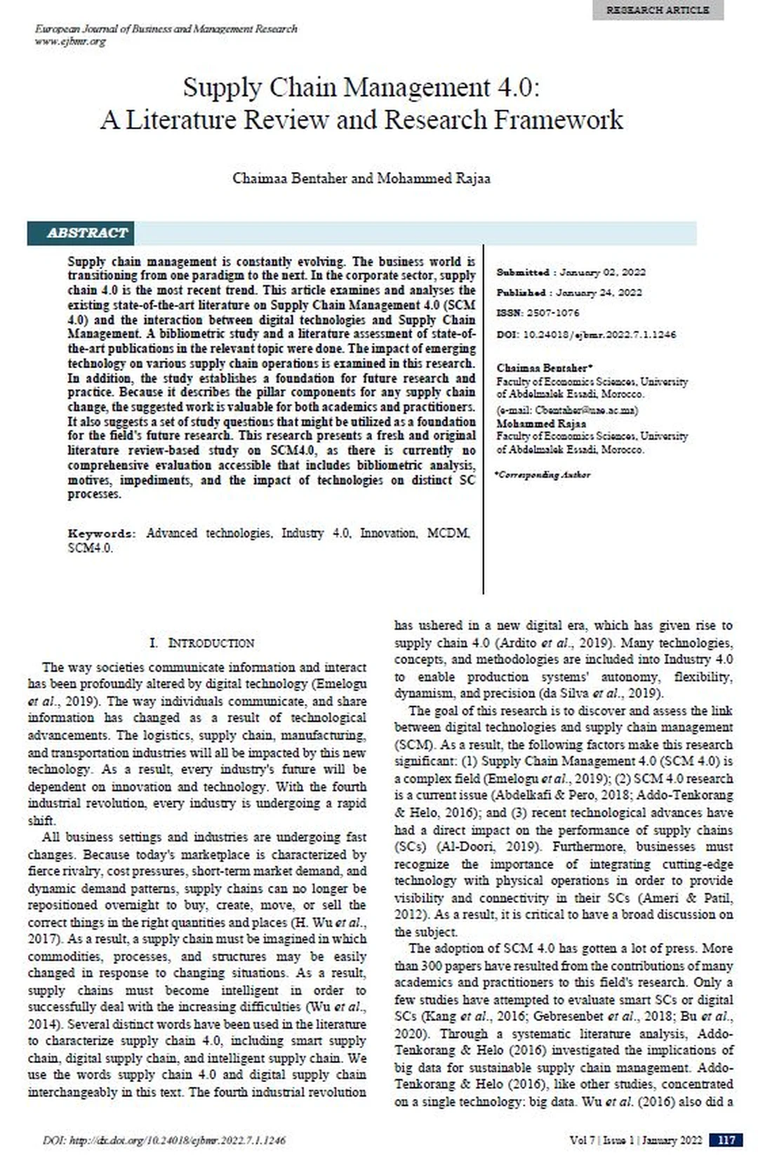 Nghiên cứu logistics trong supply chain management articles Ảnh bìa nghiên cứu logistics cho supply chain management articles