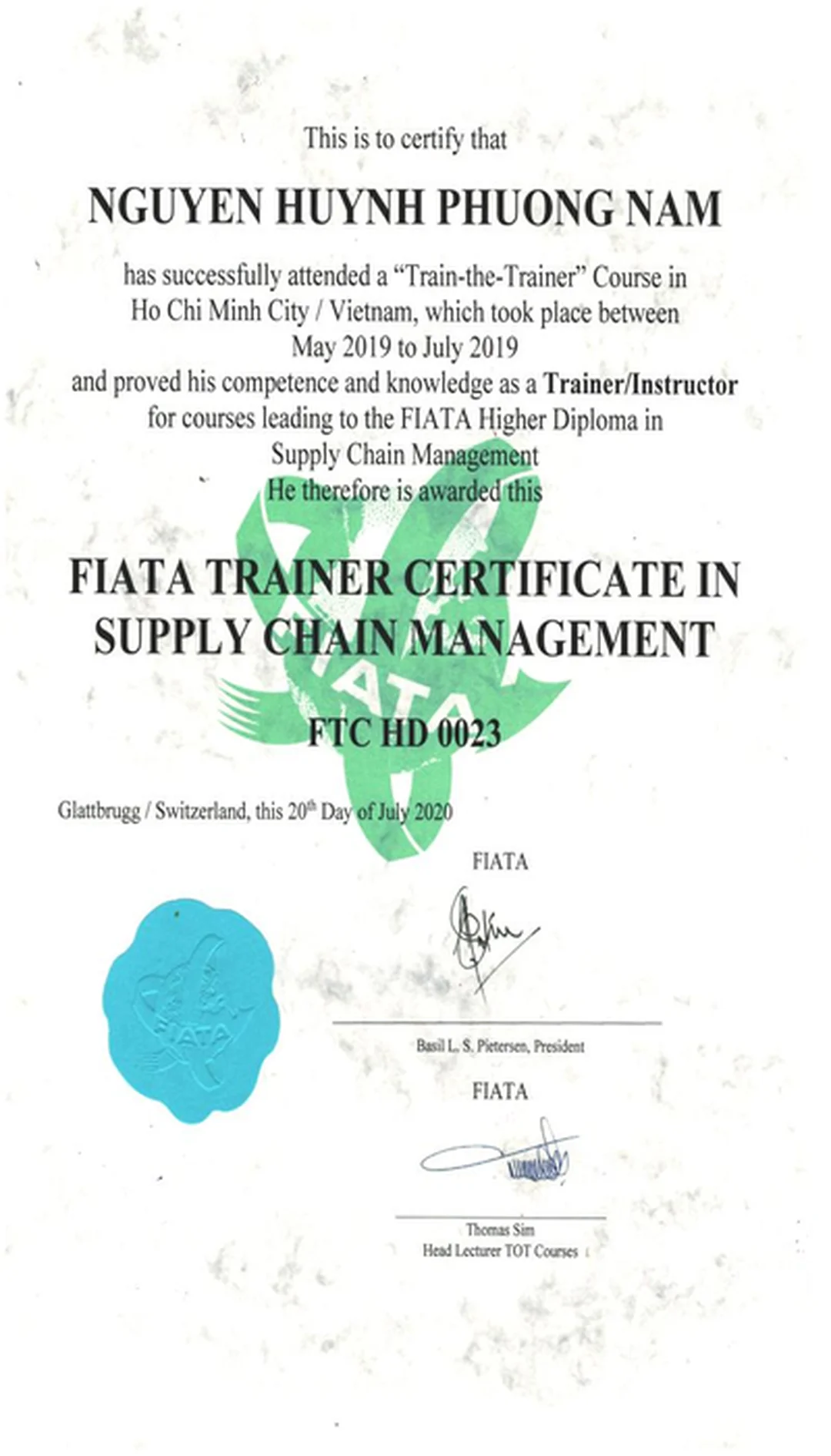 Chứng nhận supply chain management certification trực tuyến Chứng nhận supply chain management certification trong chương trình học trực tuyến