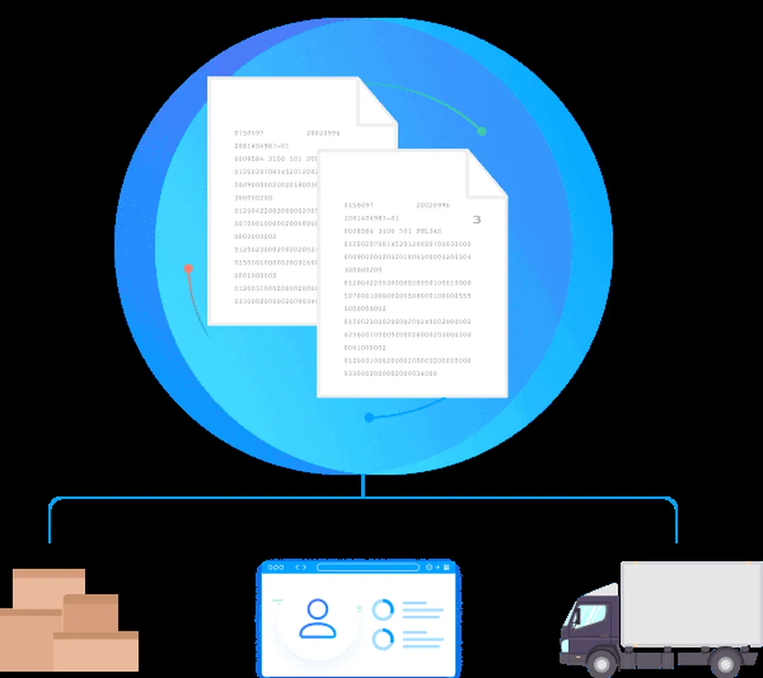 Dashboard dữ liệu cho EDI supply chain management edi supply chain management với dashboard dữ liệu chuỗi cung ứng