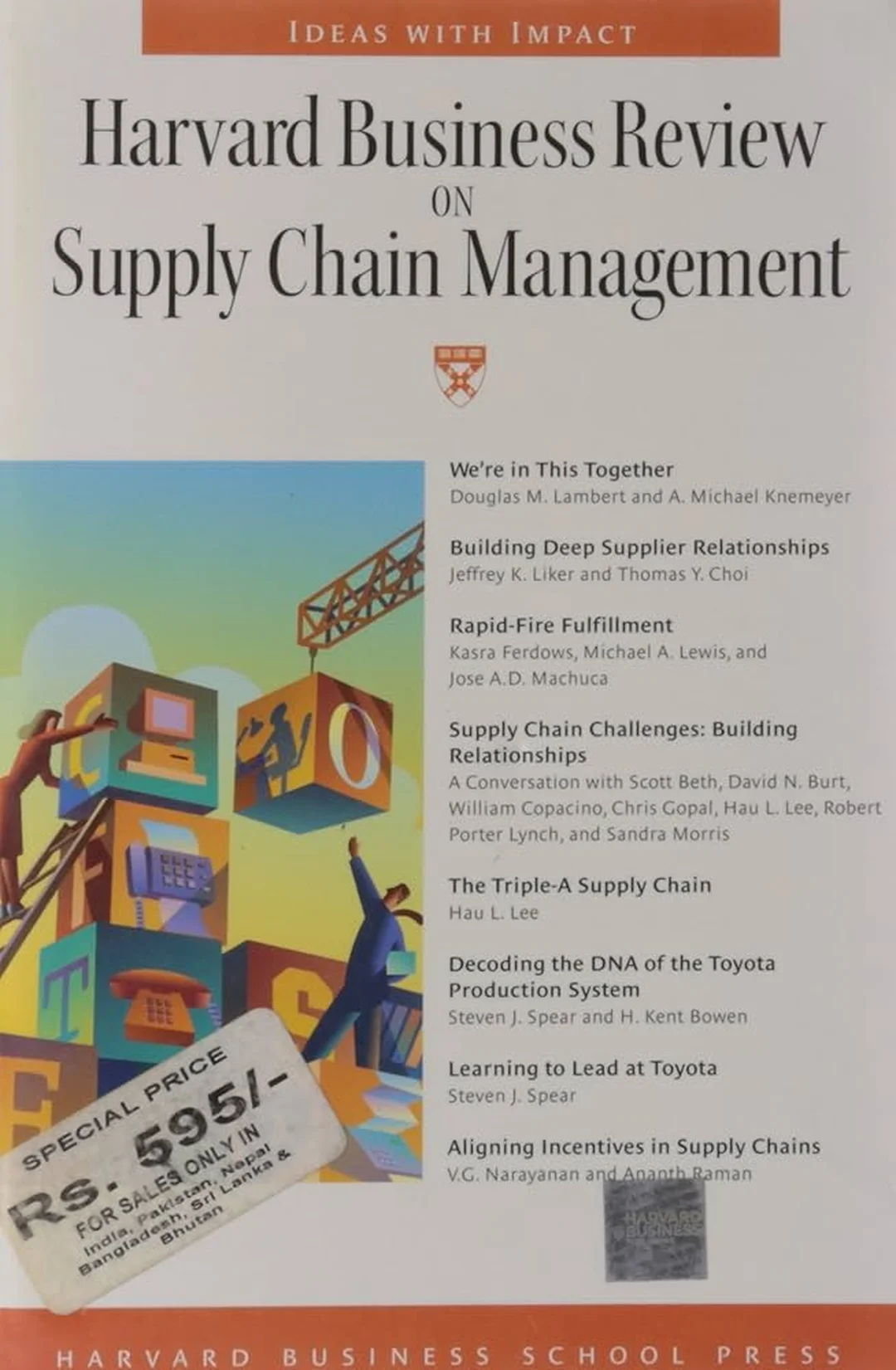 harvard supply chain management sách quản trị chuỗi cung ứng