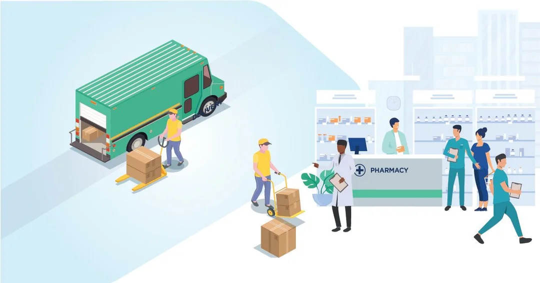số hóa vận hành logistics y tế healthcare supply chain management và hệ thống số hóa vận hành logistics y tế