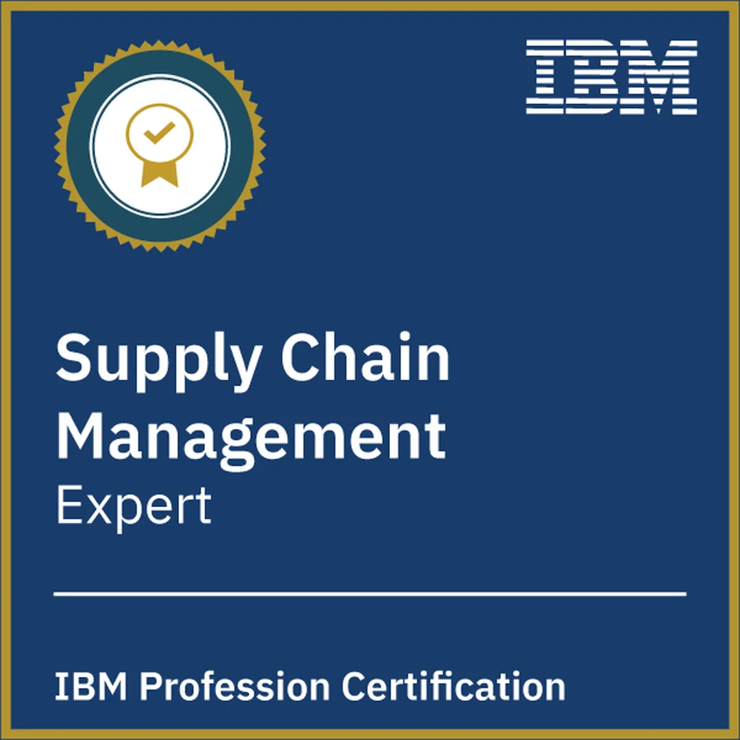 Huy hiệu supply chain management certification Huy hiệu supply chain management certification cho chuyên gia SCM