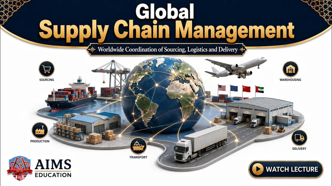 international supply chain management và luồng điều phối đơn hàng quốc tế
