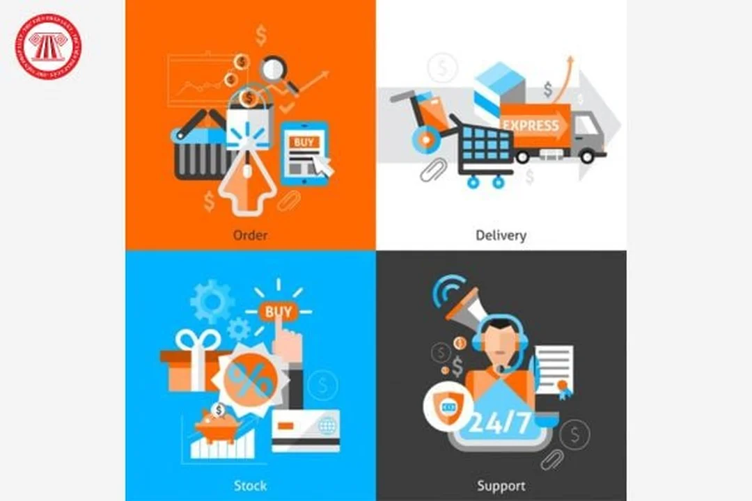 Các bước vận hành chuỗi cung ứng Minh họa các bước trong chuỗi cung ứng hàng hóa