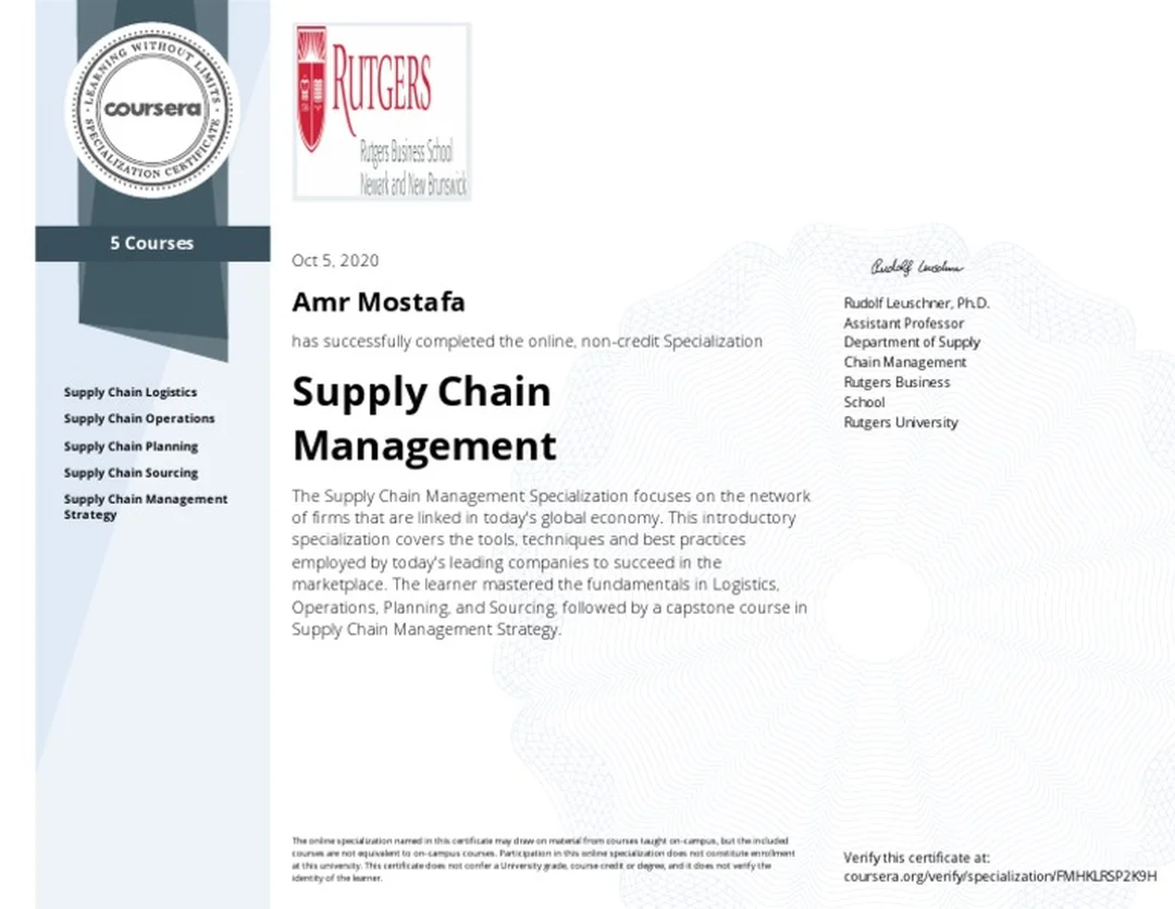 So sánh Supply Chain Management Coursera với các lựa chọn khác supply chain management coursera so sánh với MITx ASCM CSCMP