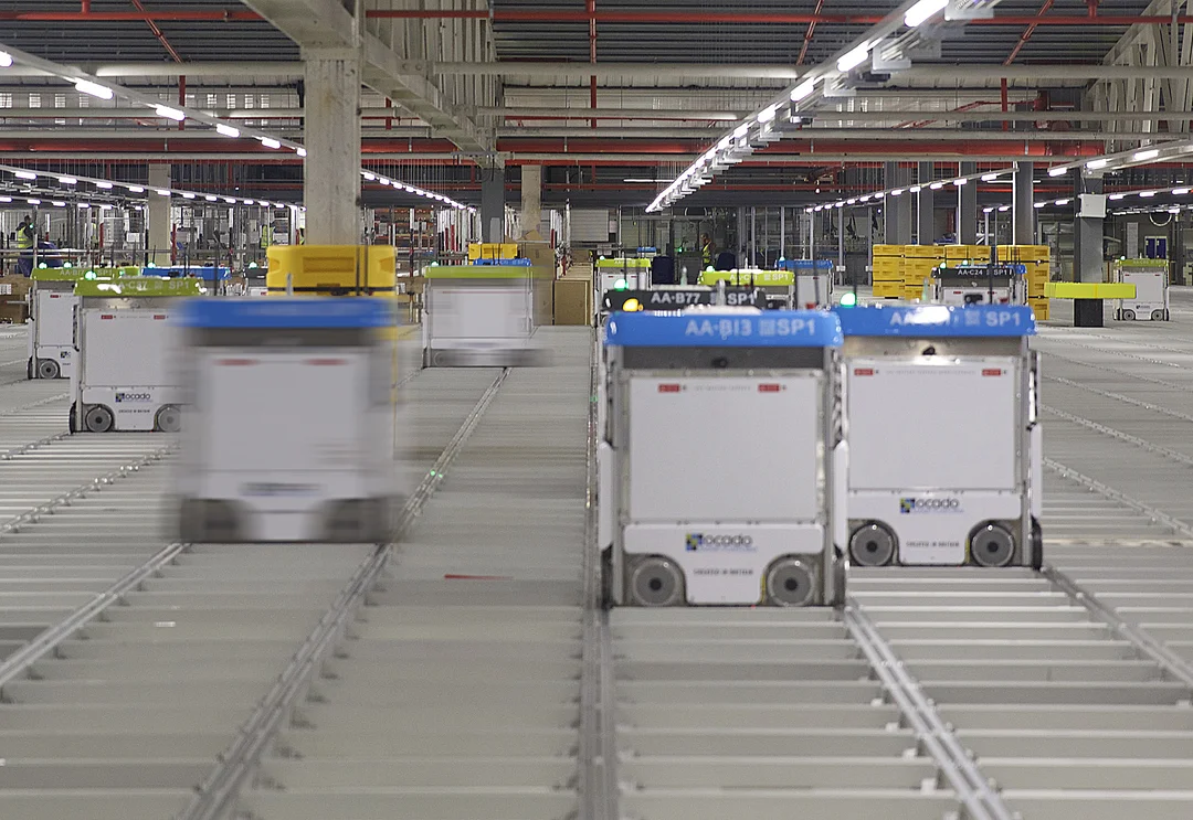 Robot kho trong bài học mô phỏng supply chain supply chain management textbook về robot kho và mô phỏng logistics