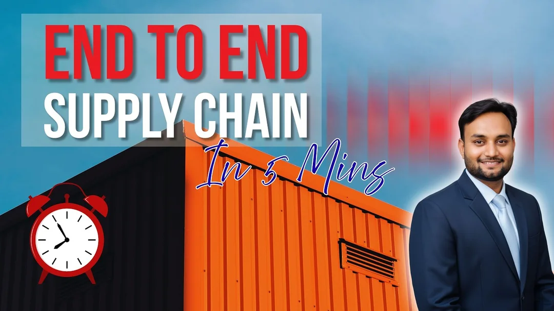 Video giải thích quy trình supply chain management examples từ đầu đến cuối